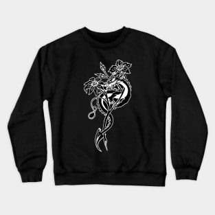 Dragon and Rose Crewneck Sweatshirt